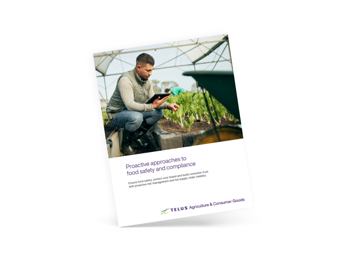 Food safety whitepaper cover